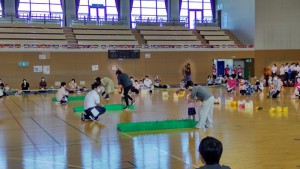 運動会④（1歳児親子競技）